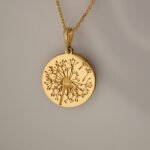 Symbol of Freedom Carry the elegance of nature with our delicate dandelion pendant. This beautiful piece is crafted to embody both the charm of the dandelion and the profound symbolism behind it. Dandelions are often viewed as a representation of freedom, reminding you to embrace the beauty of life's moments.